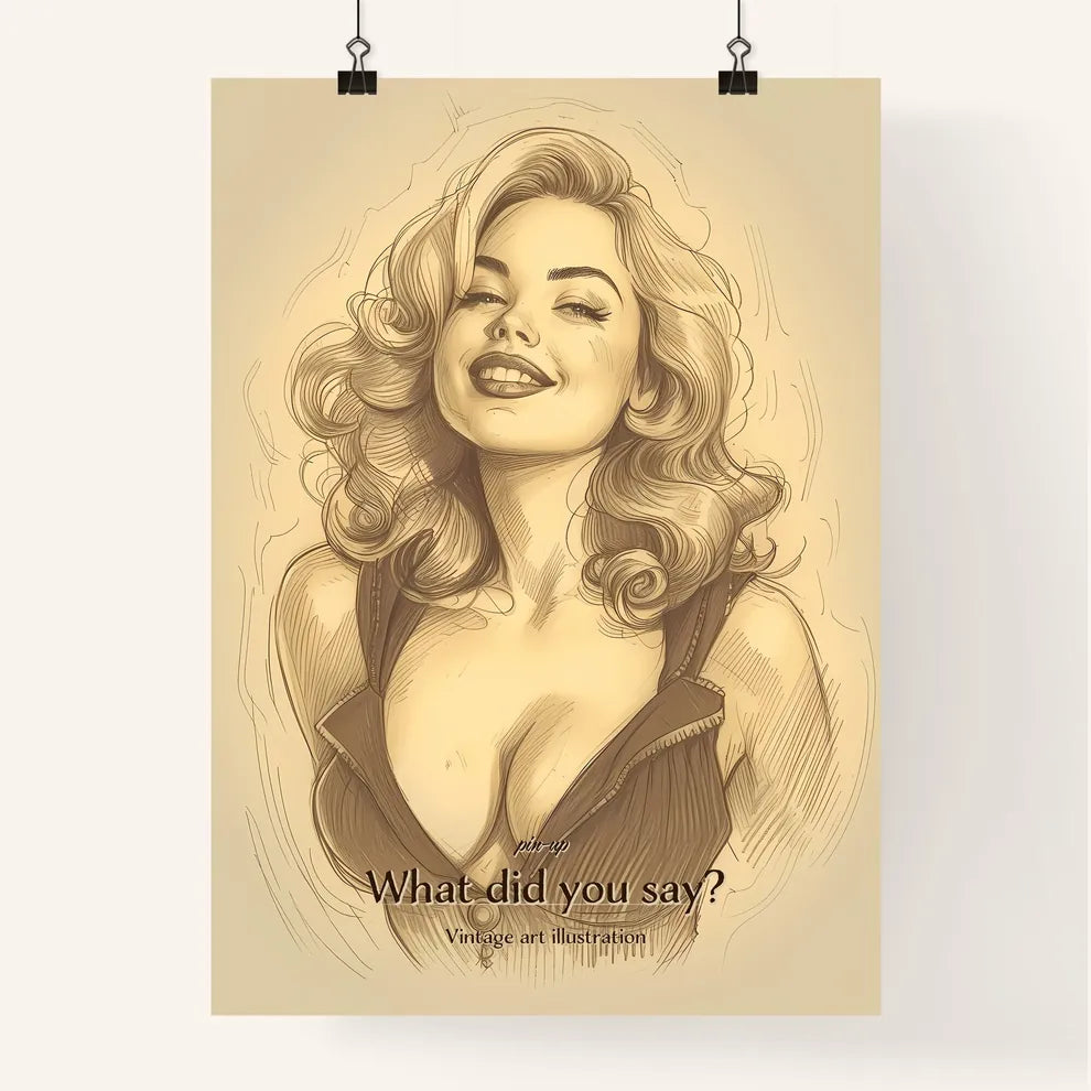 pin-up Poster