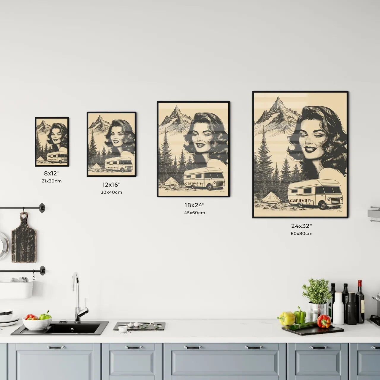 camper - Kitchen Hangings
