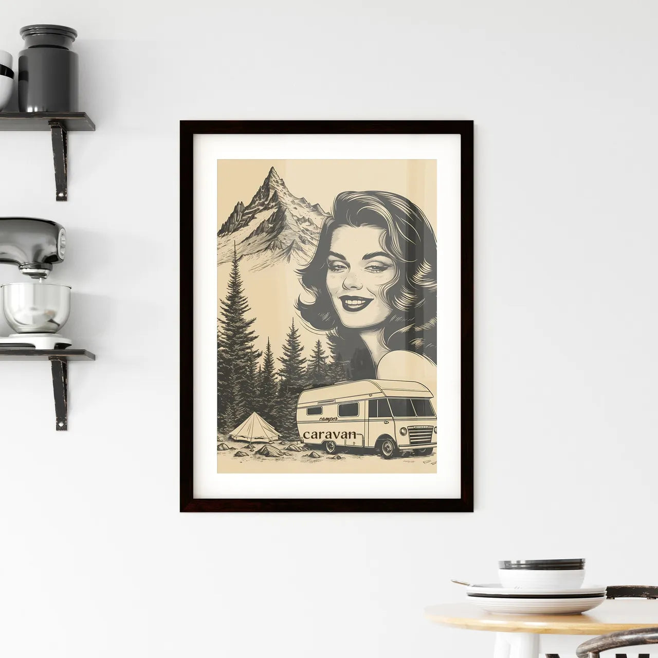 camper Framed Print