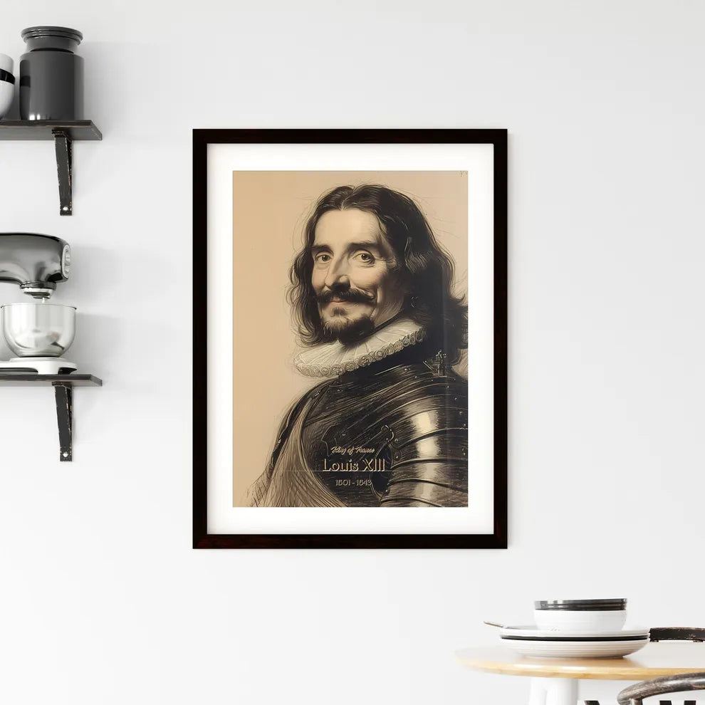 King of France Framed Print