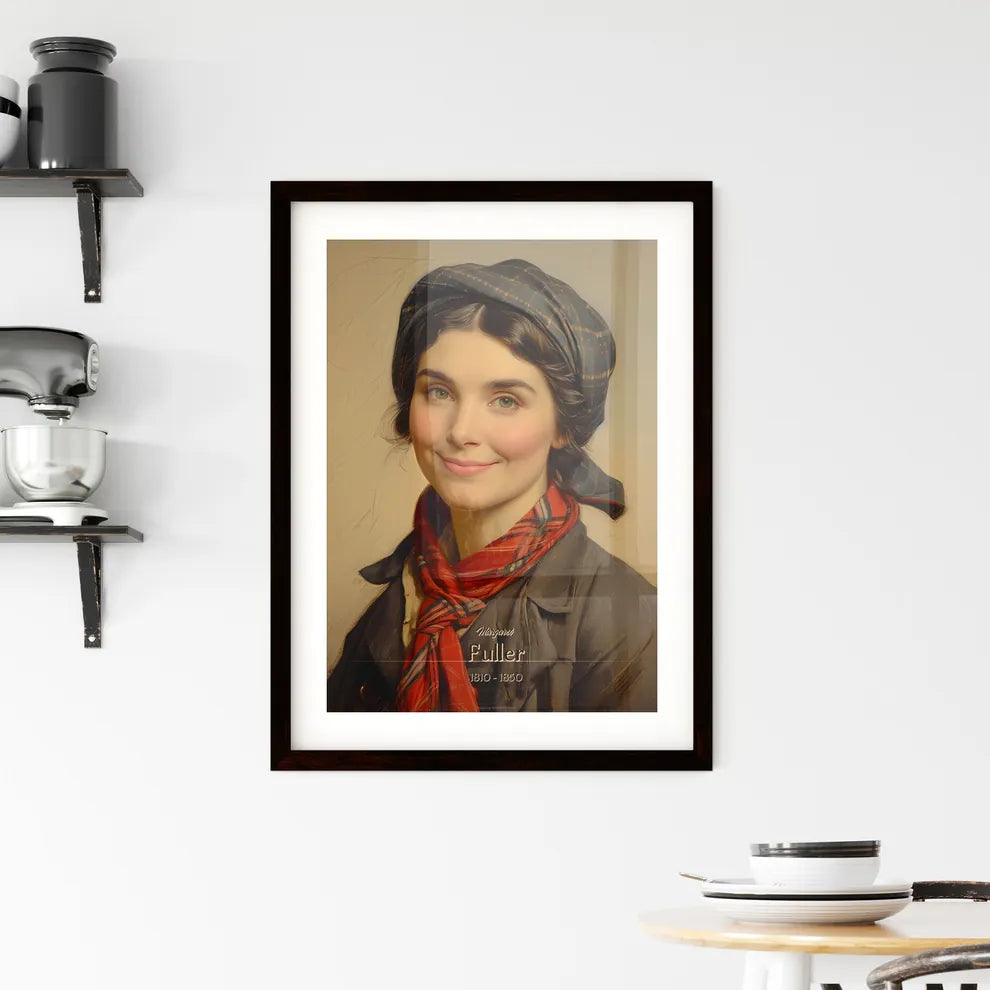 Margaret, Fuller, 1810 - 1850, A Poster of a woman with a scarf around her head Default Title