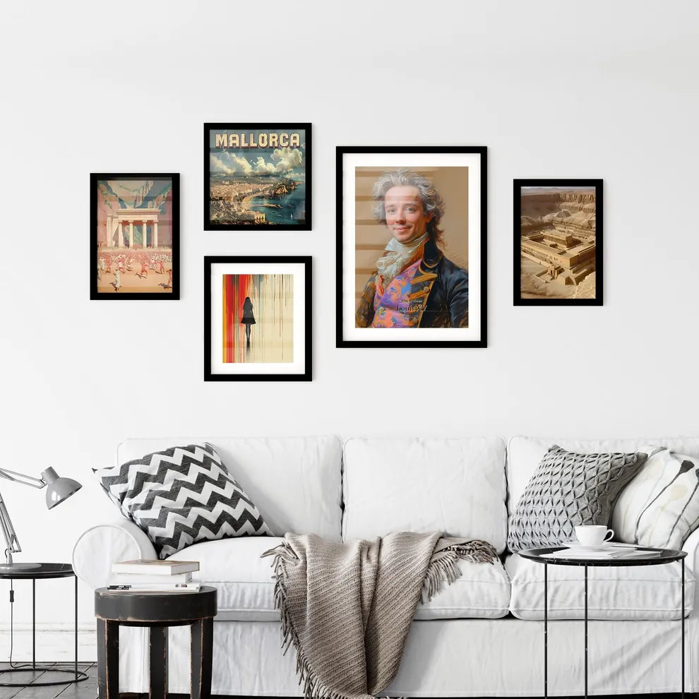 King of France, Louis XV, 1710 - 1774, A Poster of a man in a garment Default Title