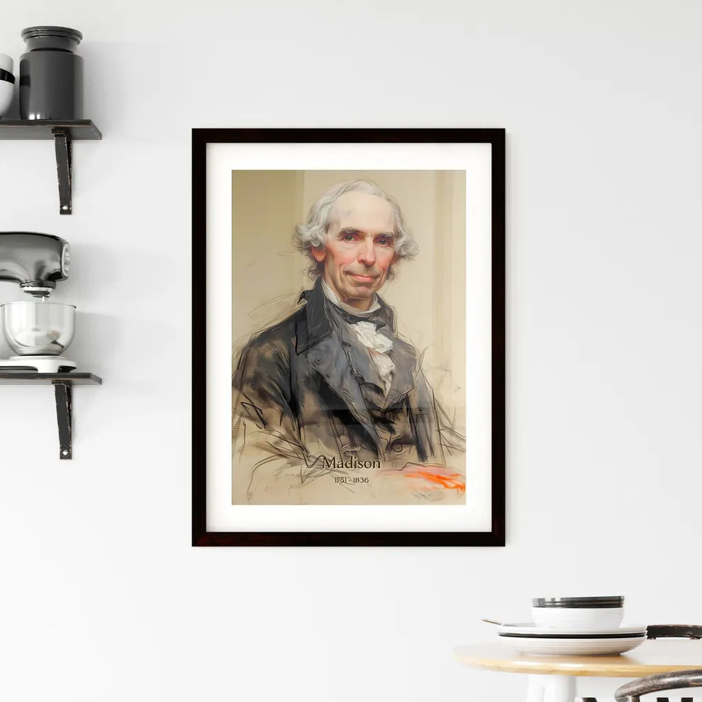 James Framed Print