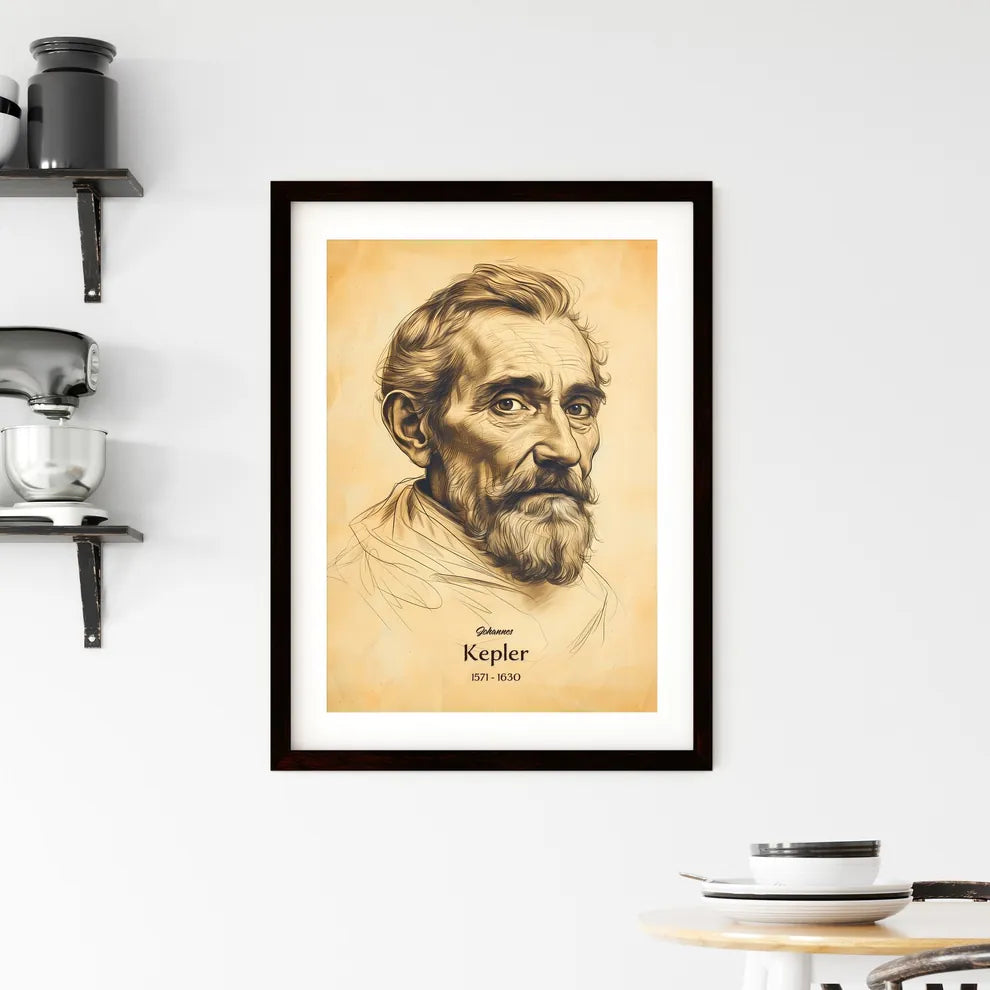 Johannes Framed Print