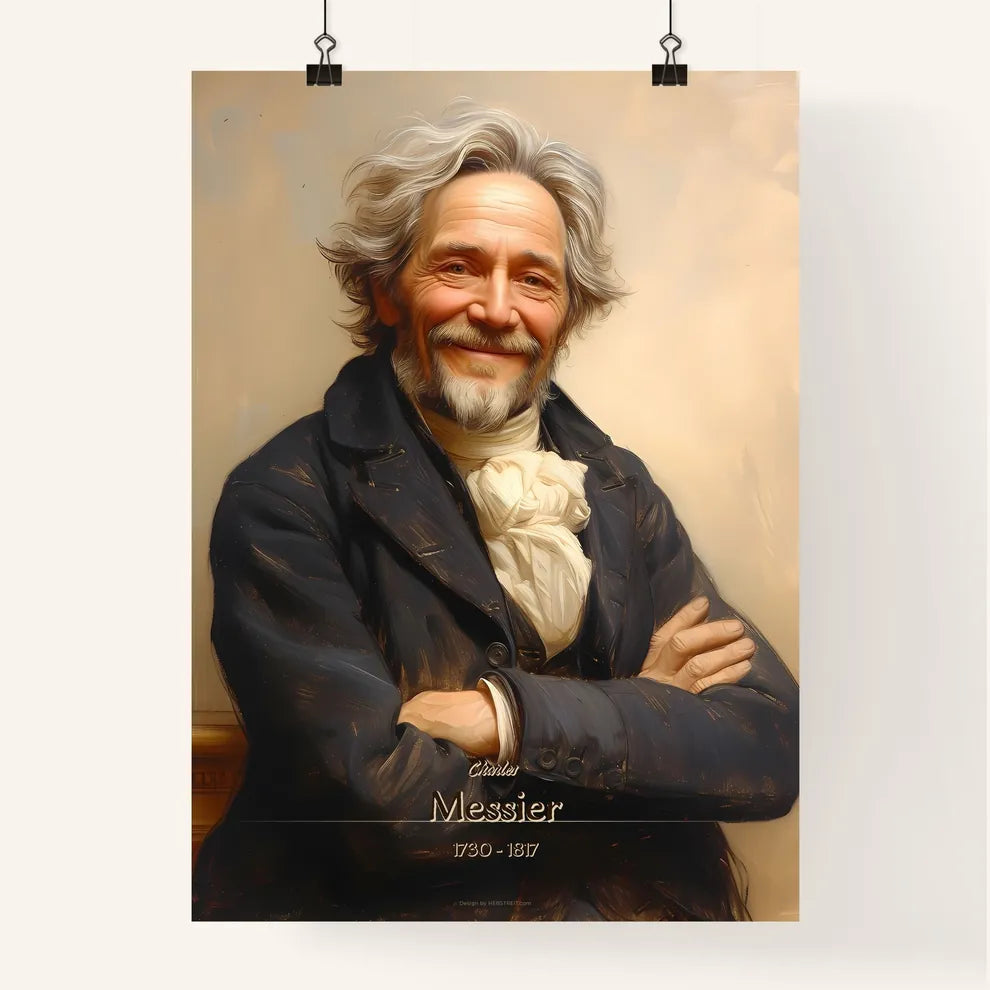 Charles, Messier, 1730 - 1817, A Poster of a man with his arms crossed Default Title