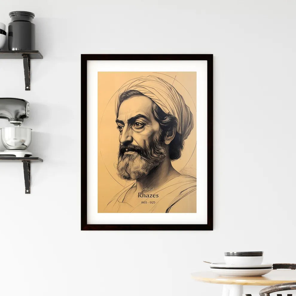 Al-Razi Framed Print