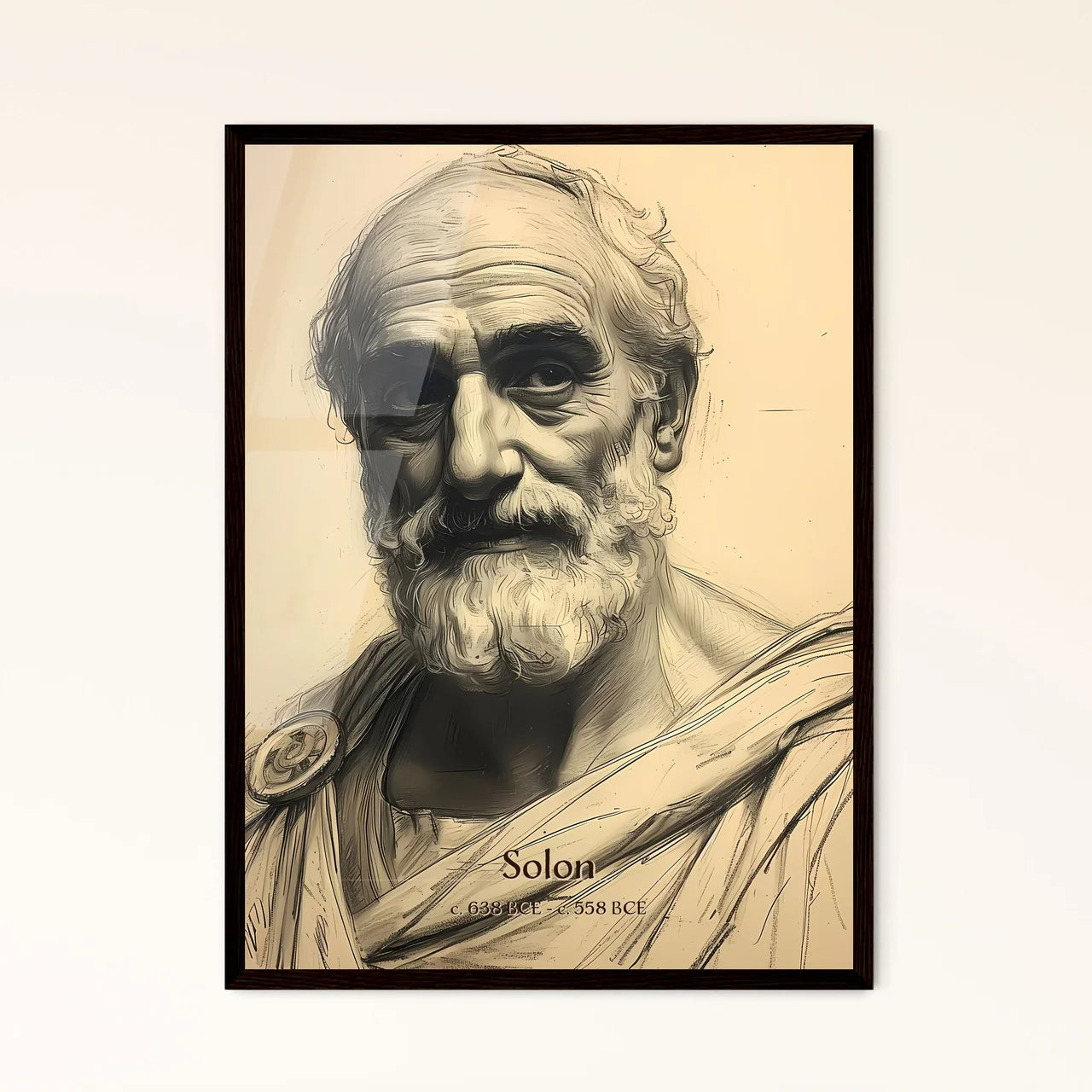 Solon - Framed Art Print