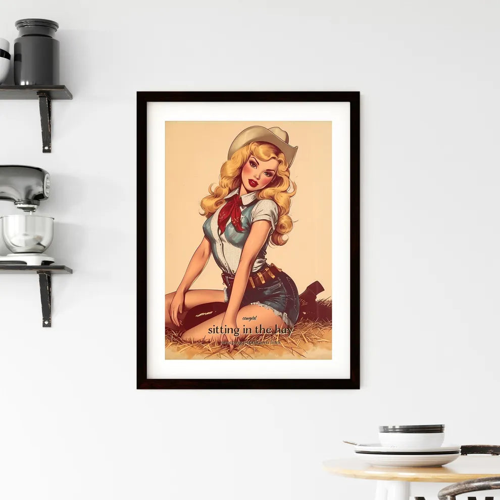 cowgirl Framed Print
