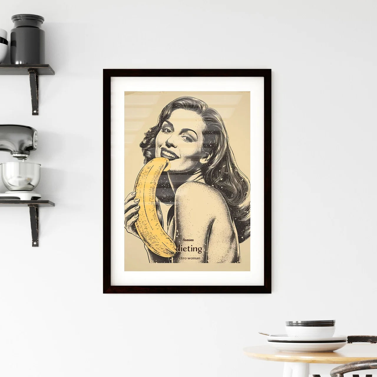 banana Framed Print