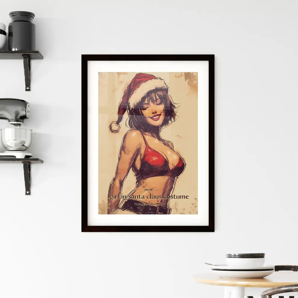 pin-up Framed Print