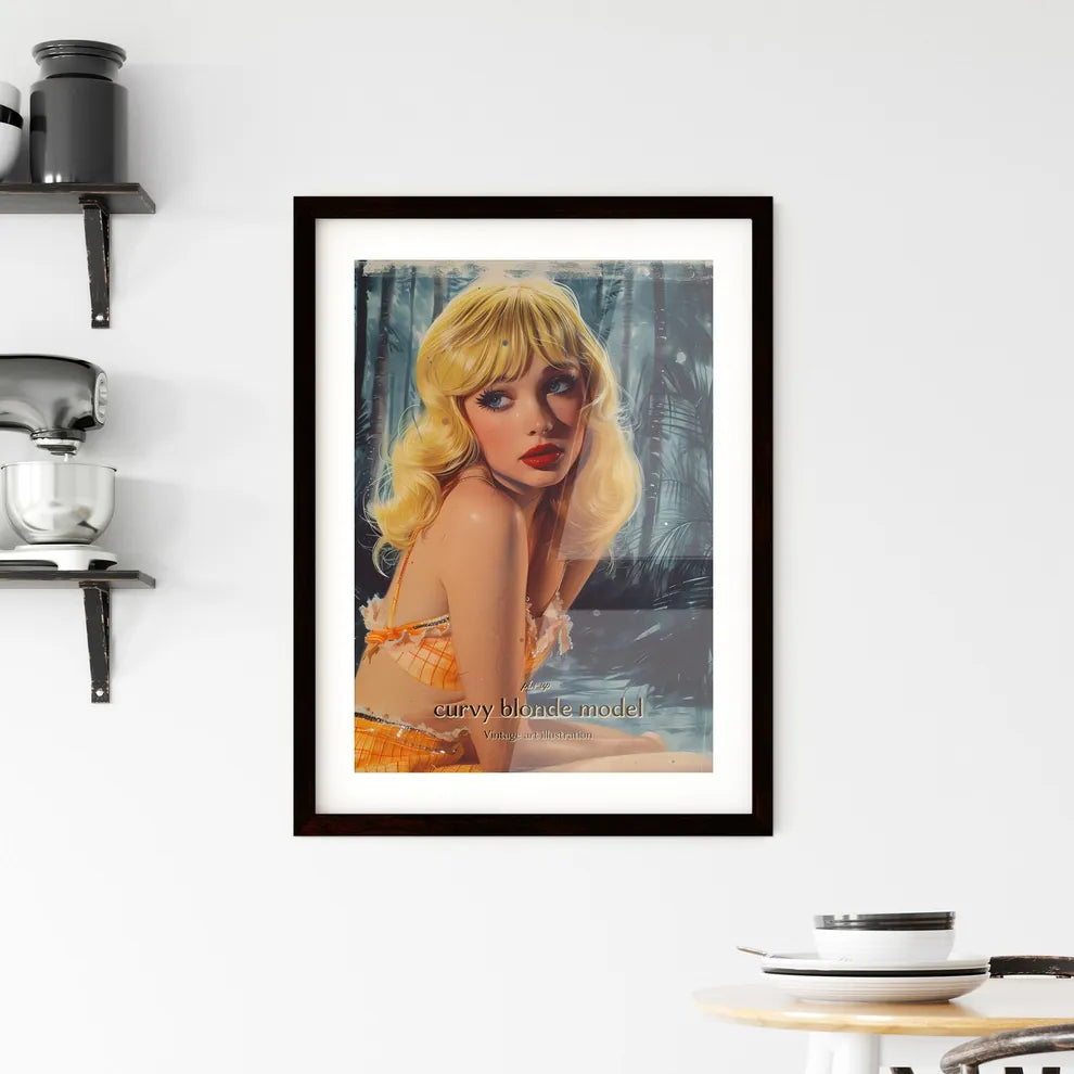 pin-up Framed Print