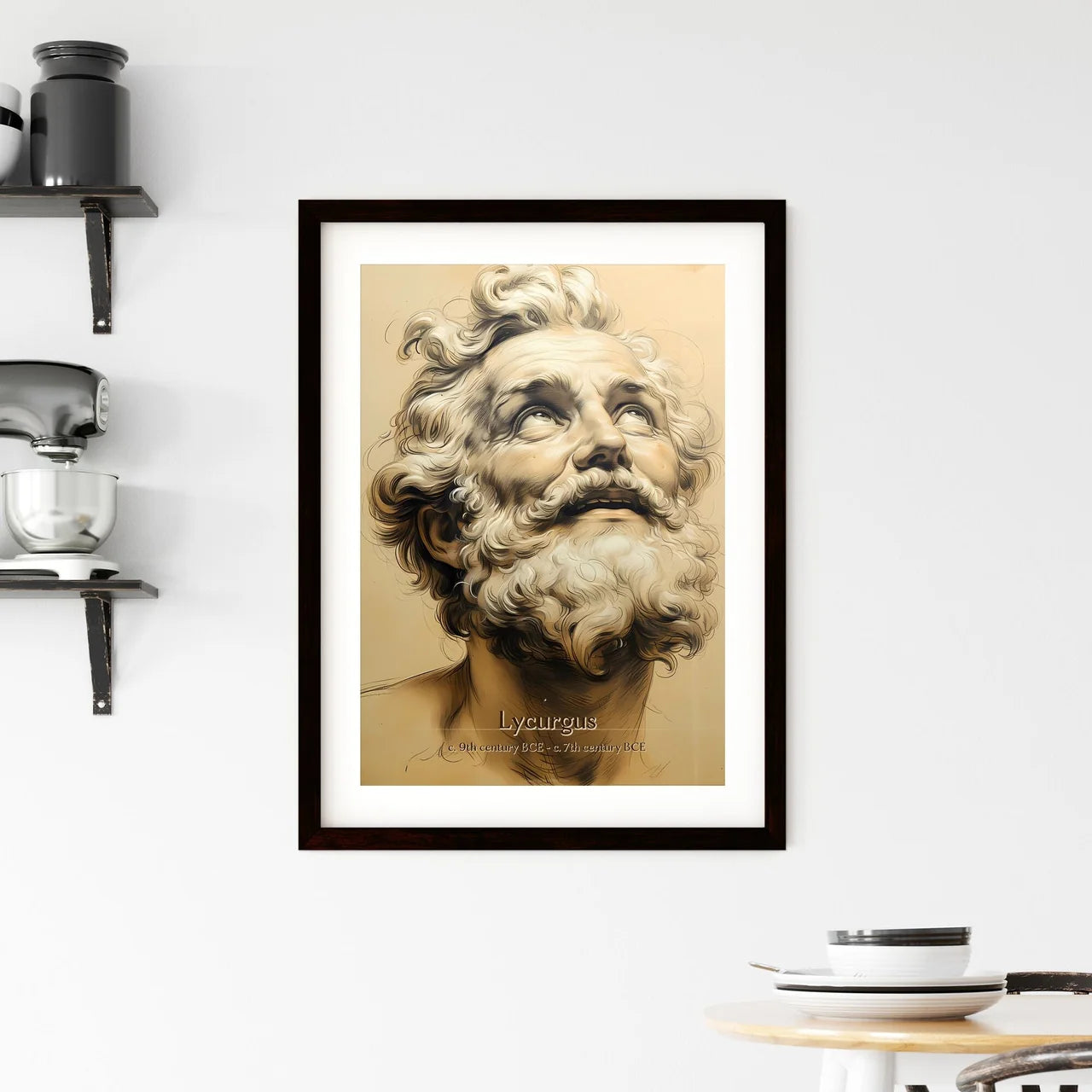 Lycurgus Framed Print