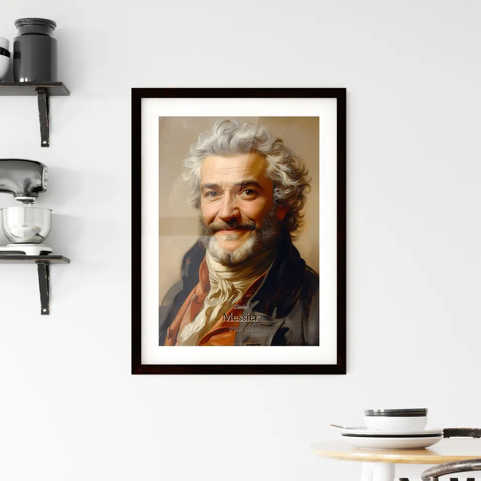 Charles, Messier, 1730 - 1817, A Poster of a man with white hair and beard Default Title