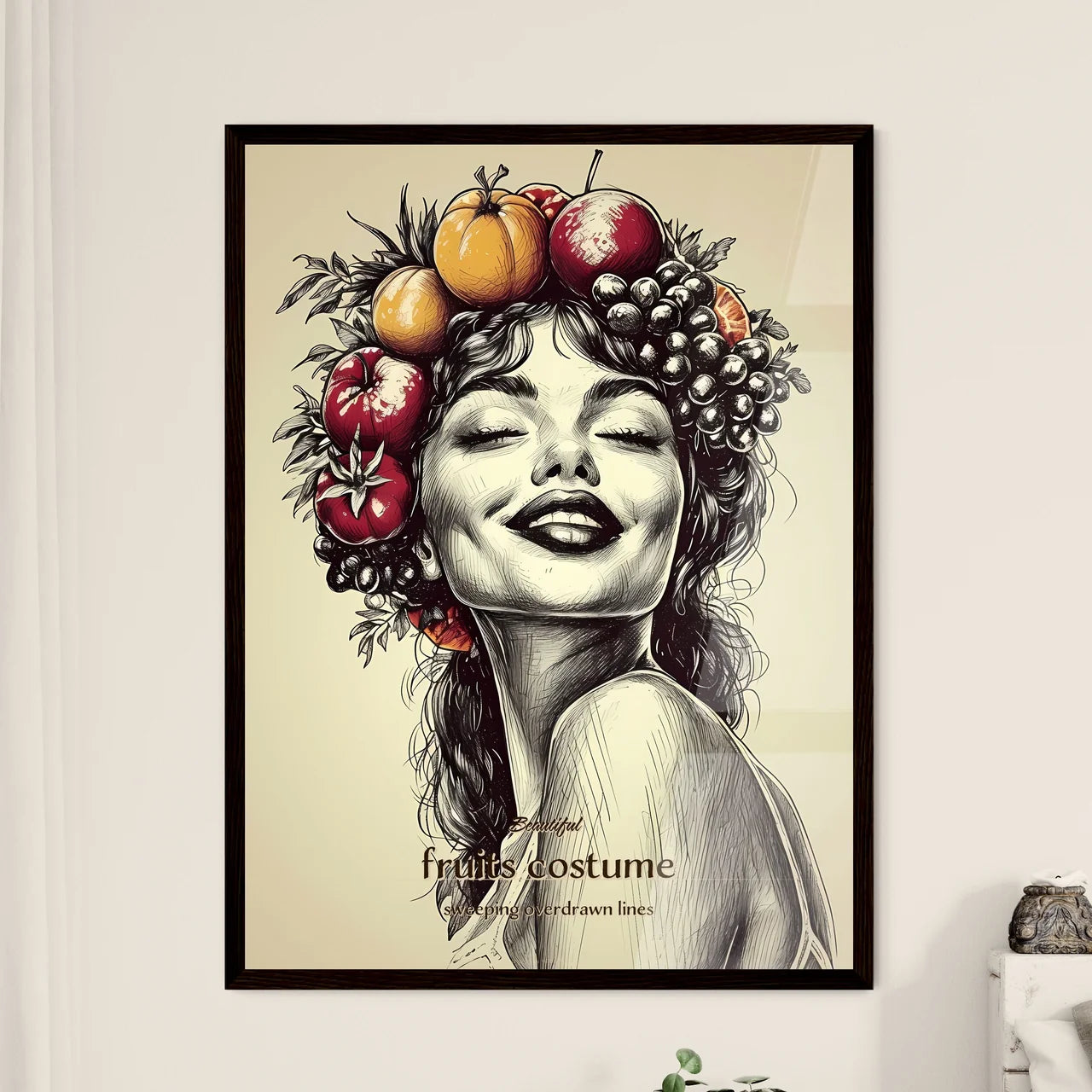 Beautiful - Framed Art Print