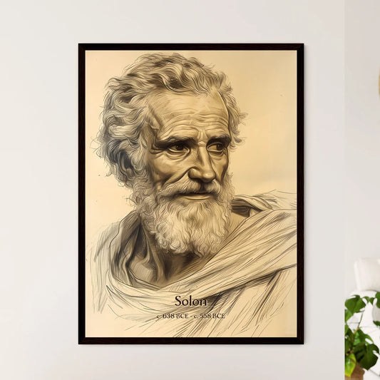Solon - Framed Art Print
