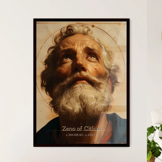 Zeno of Citium Framed Print