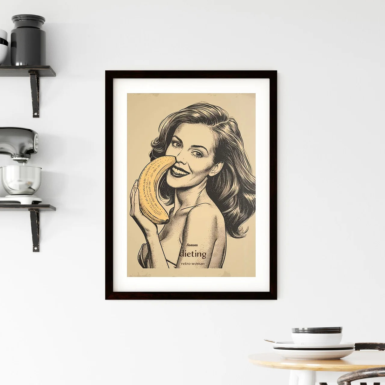 banana Framed Print