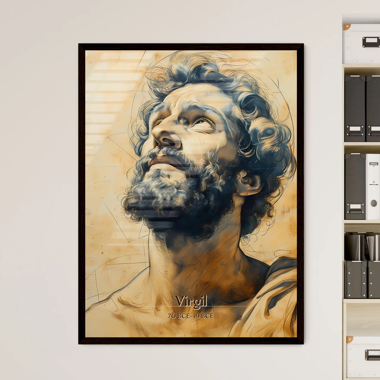 Virgil - Framed Art Print