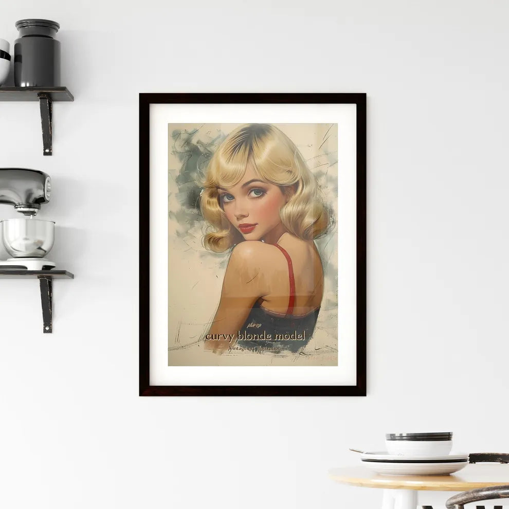 pin-up Framed Print