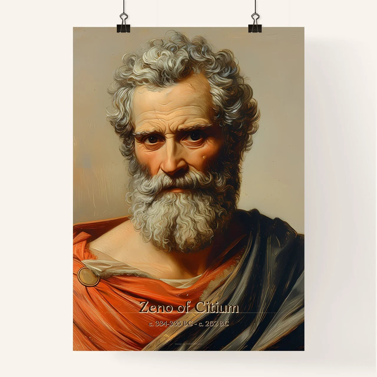 Zeno of Citium Poster