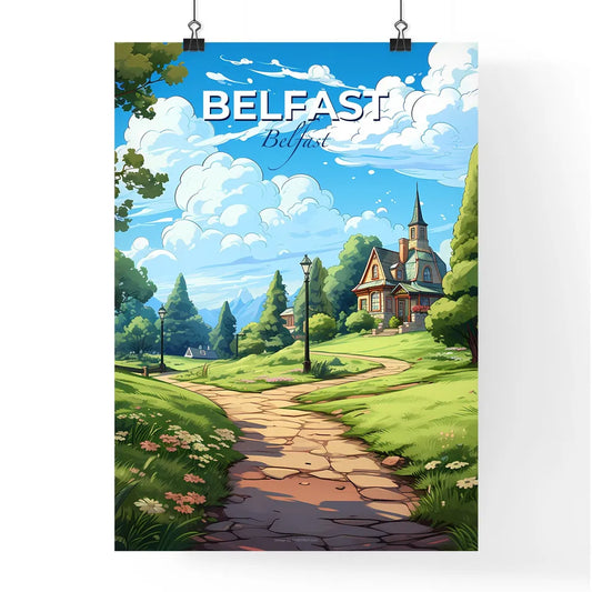Belfast, Belfast, A Poster of a path leading to a house Default Title