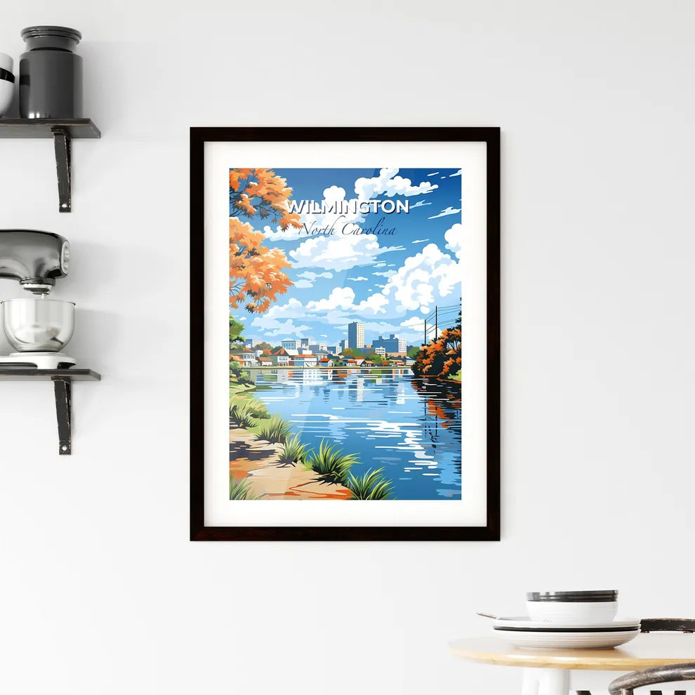 Wilmington, North Carolina, A Poster of a water next to a city Default Title