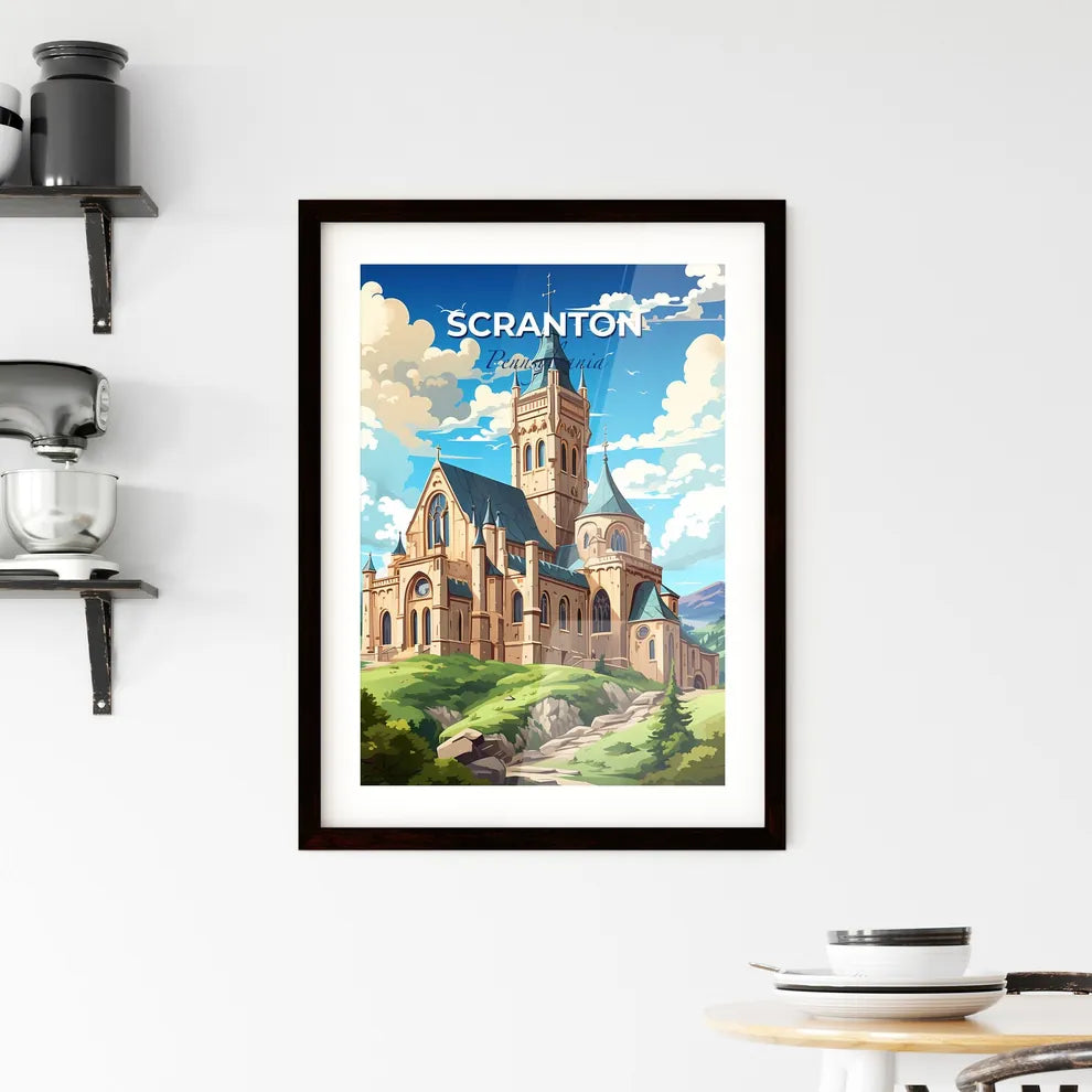 Scranton, Pennsylvania, A Poster of a castle on a hill Default Title