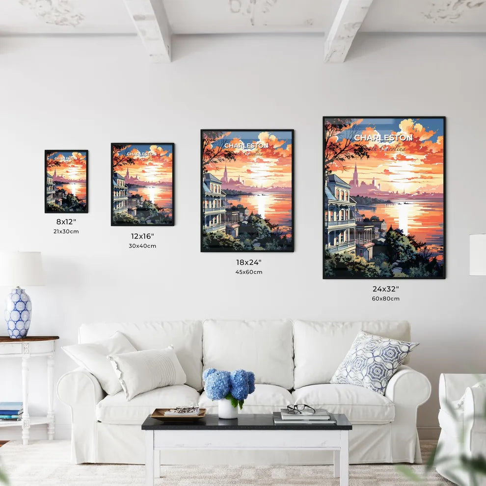 Charleston, South Carolina, A Poster of a building next to a body of water Default Title