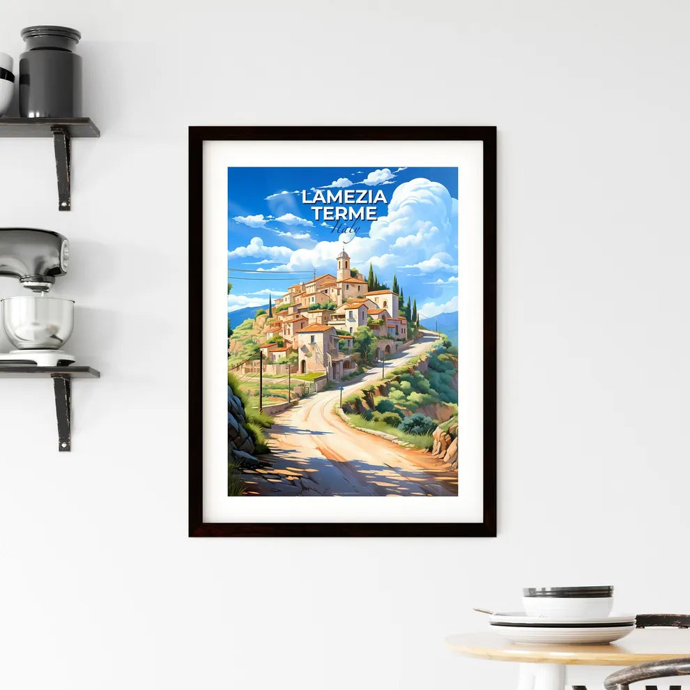 Lamezia Terme, Italy, A Poster of a road leading to a town Default Title