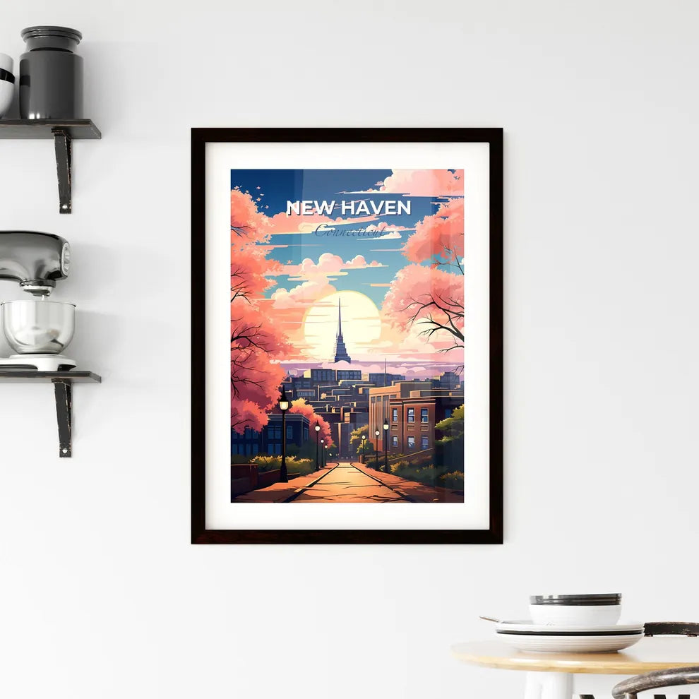 New Haven Framed Print