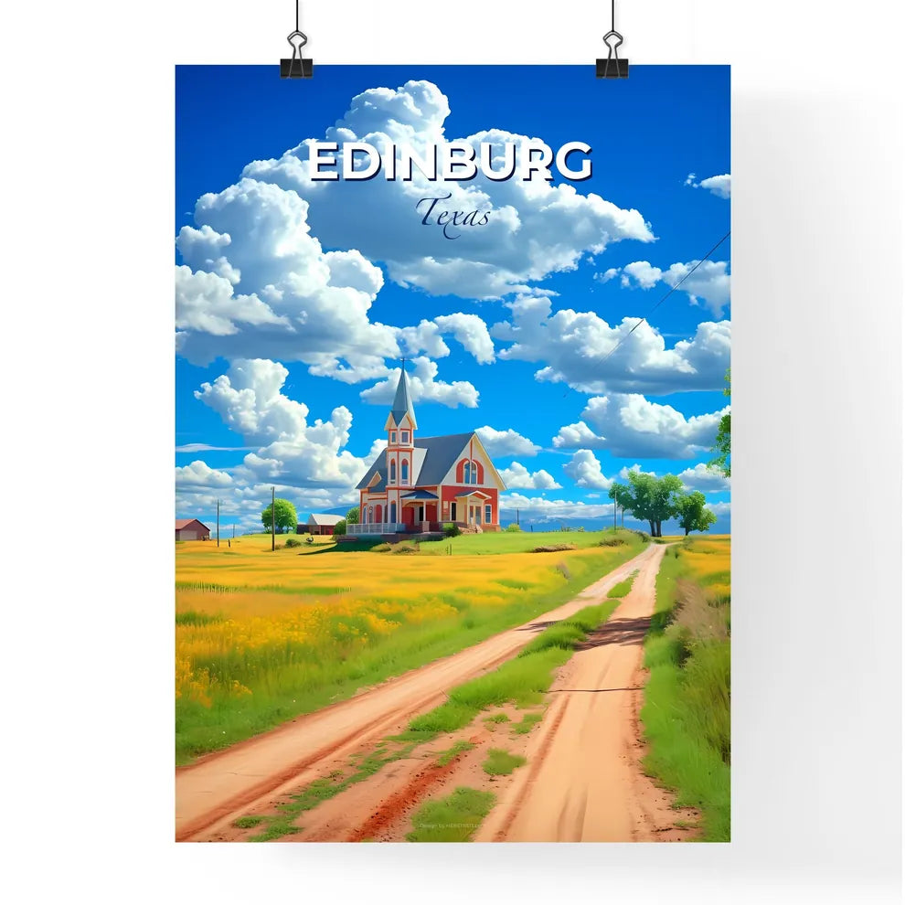 Edinburg, Texas, A Poster of a road leading to a house Default Title