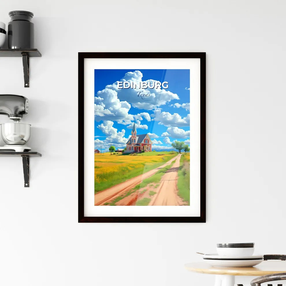 Edinburg, Texas, A Poster of a road leading to a house Default Title