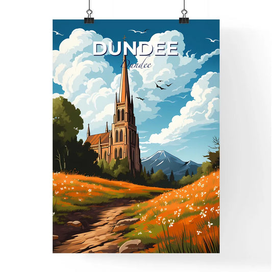 Dundee, Dundee, A Poster of a church with a steeple in the background Default Title