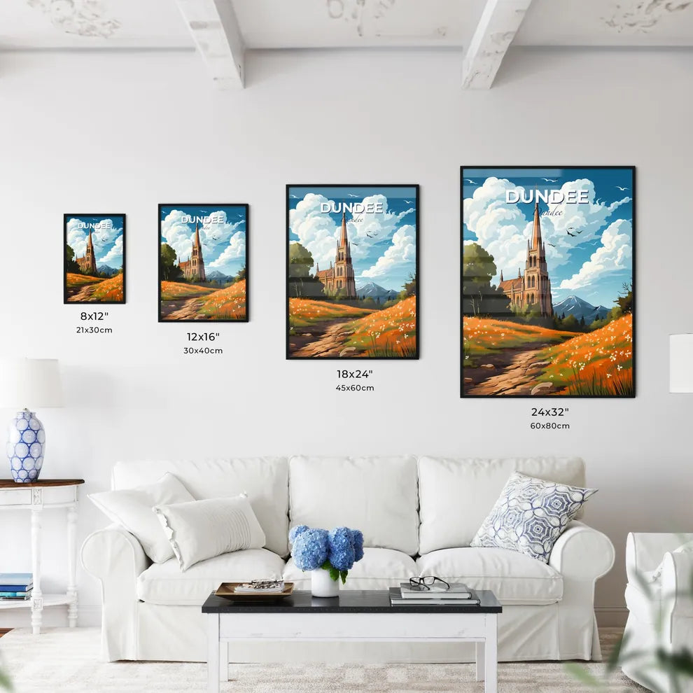 Dundee, Dundee, A Poster of a church with a steeple in the background Default Title