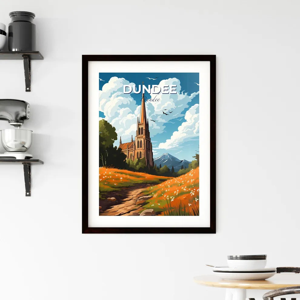 Dundee, Dundee, A Poster of a church with a steeple in the background Default Title