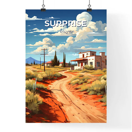 Surprise, Arizona, A Poster of a dirt road leading to a house Default Title