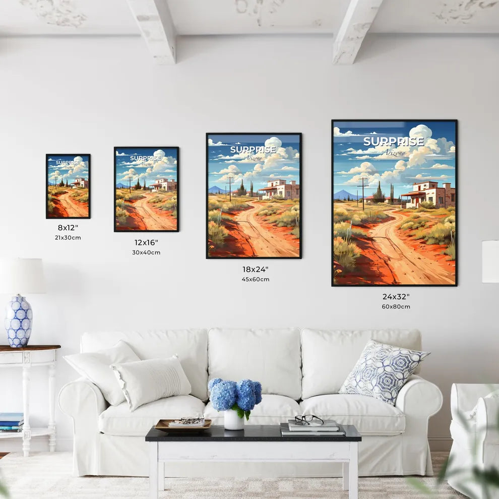 Surprise, Arizona, A Poster of a dirt road leading to a house Default Title