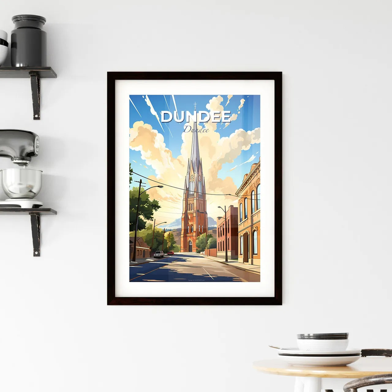 Dundee, Dundee, A Poster of a tall tower in a city Default Title