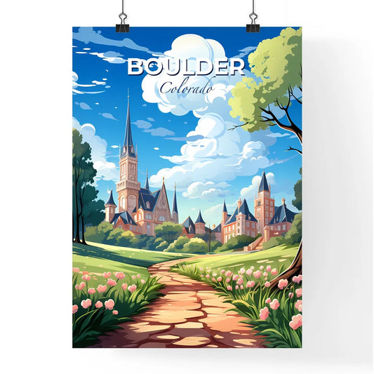 Boulder, Colorado, A Poster of a path leading to a castle Default Title