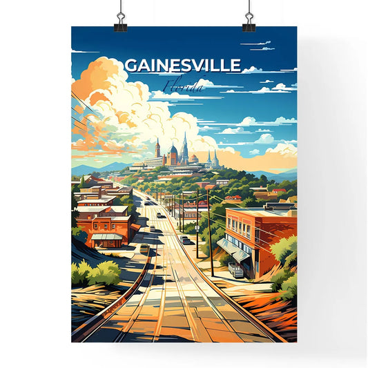 Gainesville, Florida, A Poster of a road leading to a city Default Title