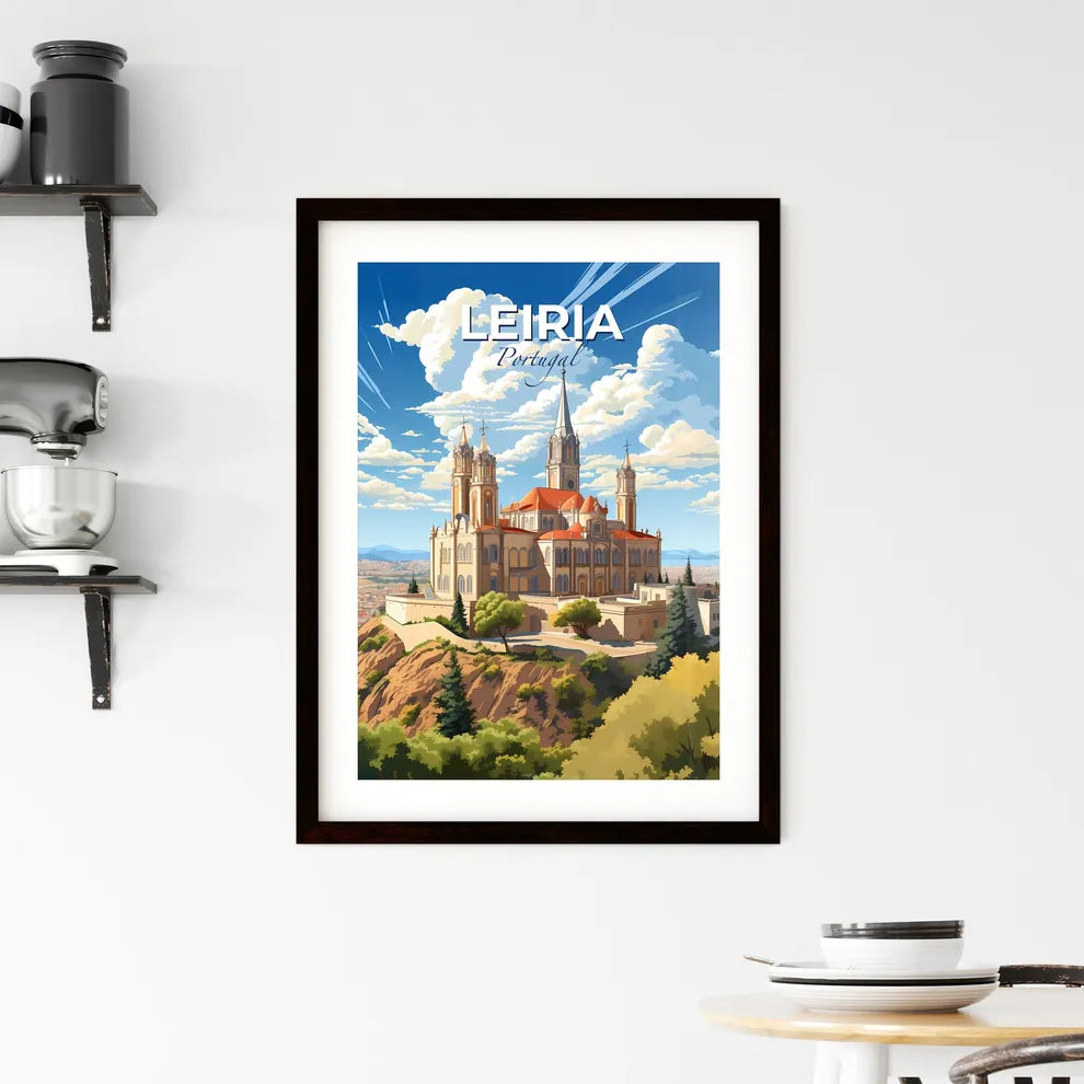 Leiria, Portugal, A Poster of a castle on a hill Default Title