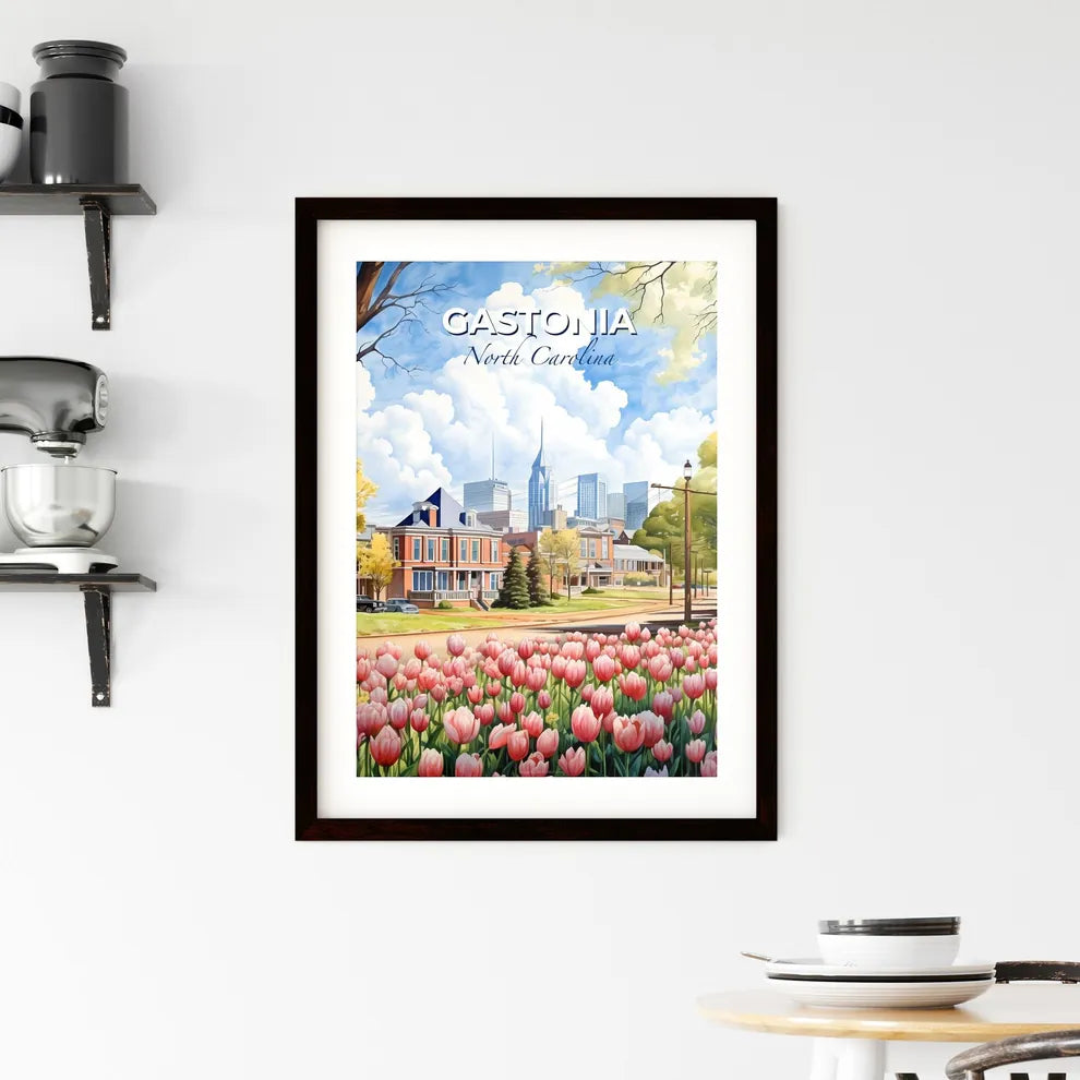 Gastonia, North Carolina, A Poster of a tulips in a park Default Title
