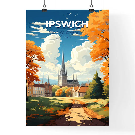 Ipswich, East of England, A Poster of a road leading to a city Default Title