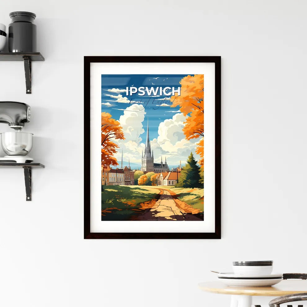 Ipswich, East of England, A Poster of a road leading to a city Default Title