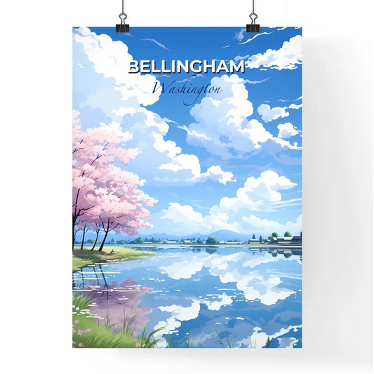 Bellingham, Washington, A Poster of a lively and colourful cityscape Default Title