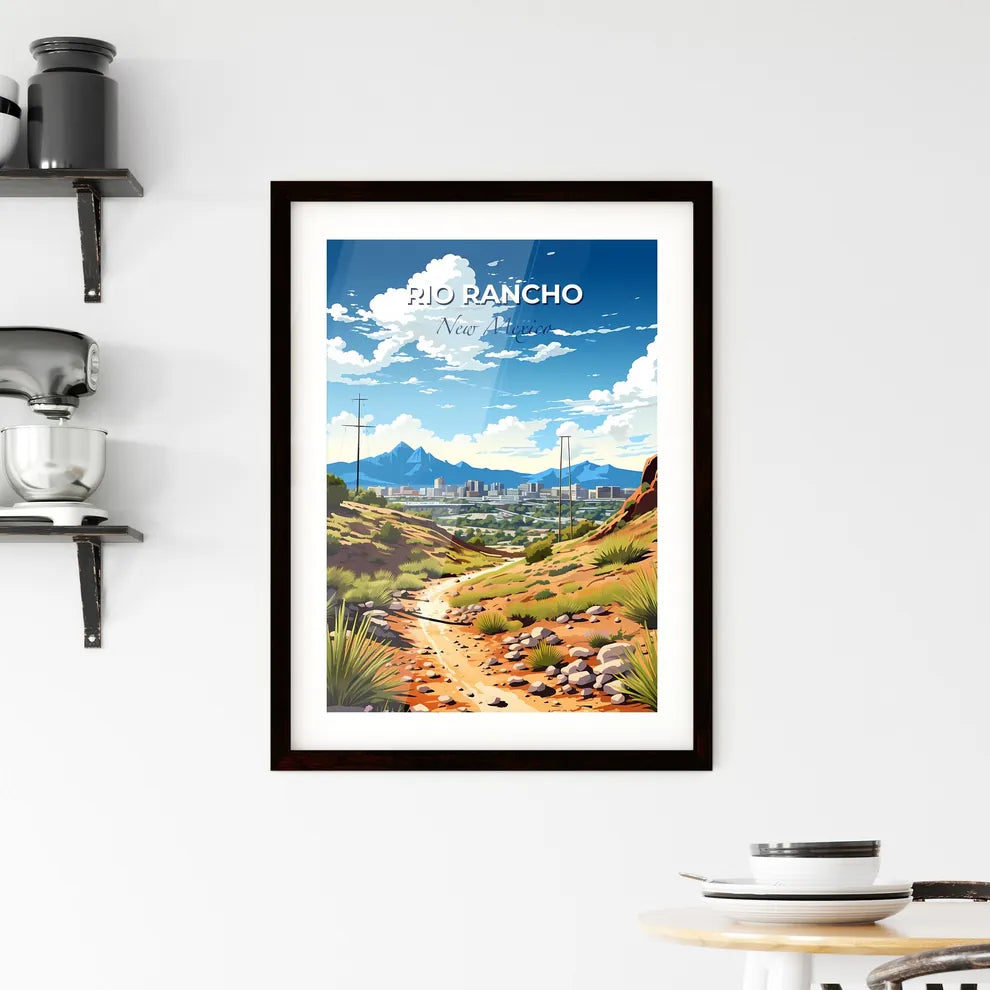 Rio Rancho, New Mexico, A Poster of a landscape of a city Default Title