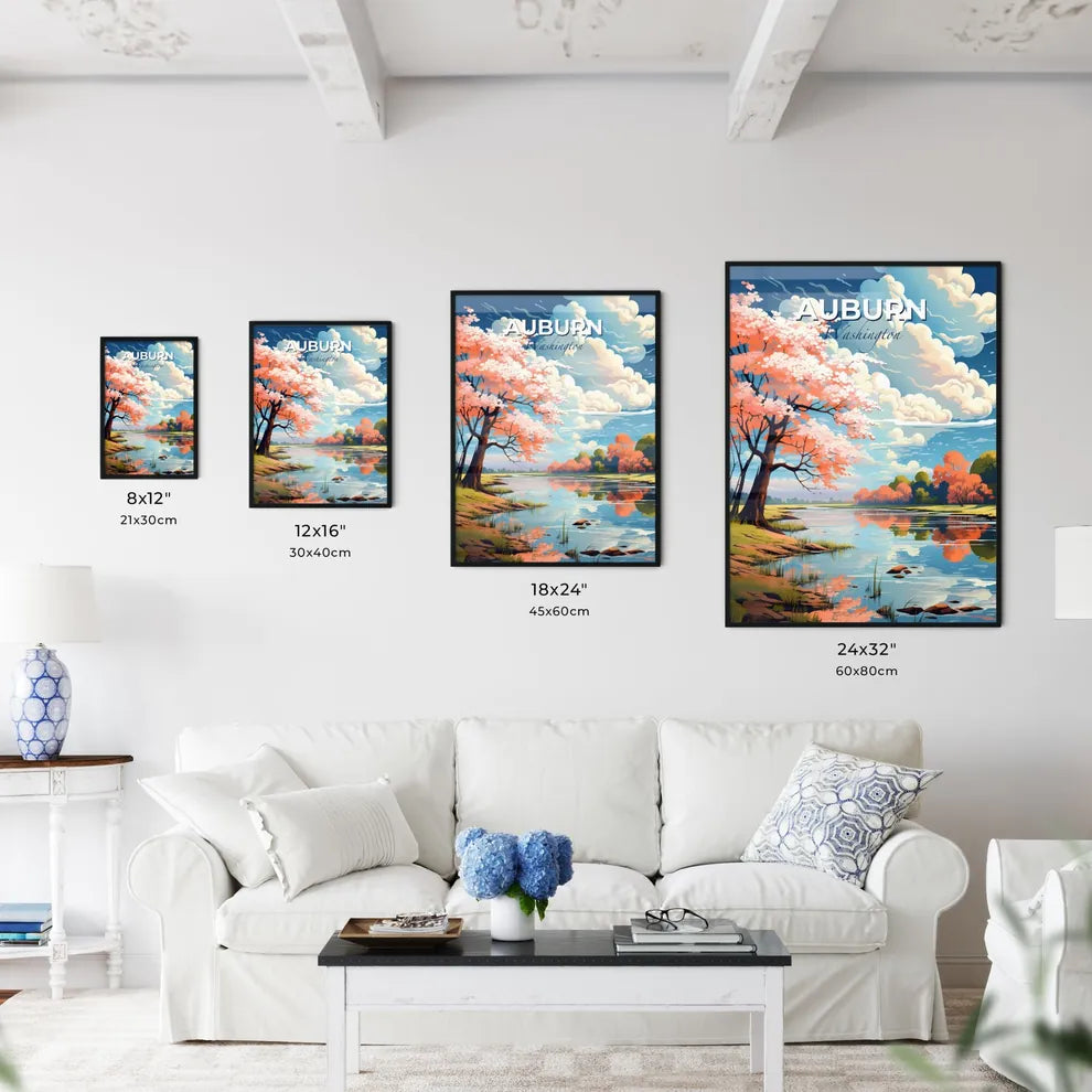 Auburn, Washington, A Poster of a tree next to a body of water Default Title