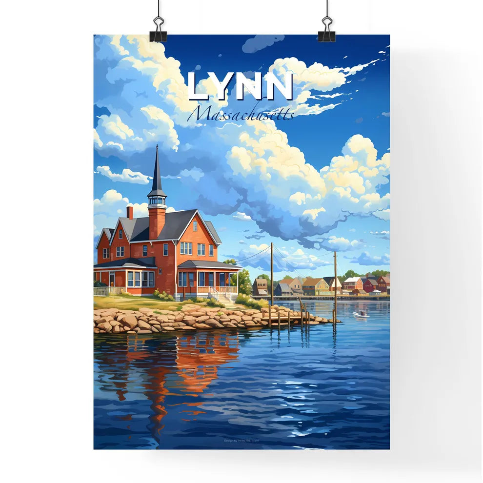 Lynn, Massachusetts, A Poster of a house on the water Default Title