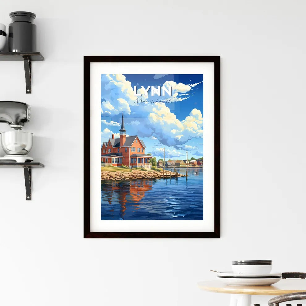 Lynn, Massachusetts, A Poster of a house on the water Default Title