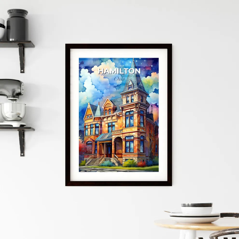 Hamilton, Ohio, A Poster of a painting of a house Default Title